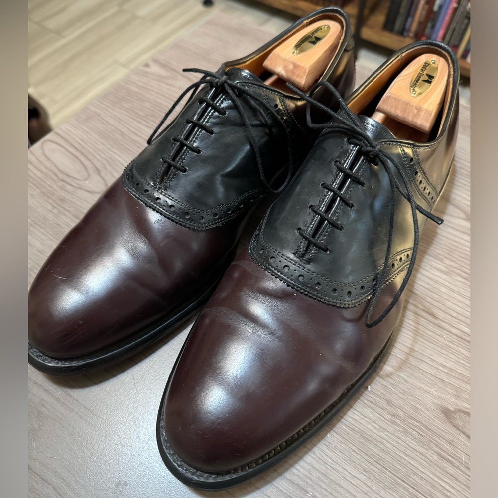 Allen Edmonds - 14 D - red / black